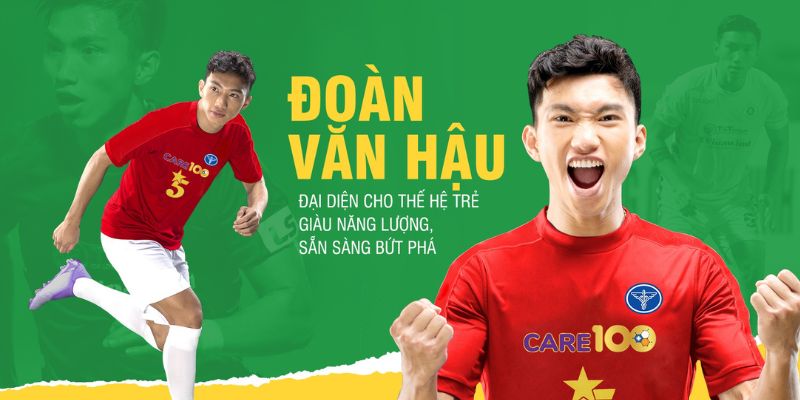 Đoàn Văn Hậu không lo lắng về vị trí ở CLB Công an Hà Nội